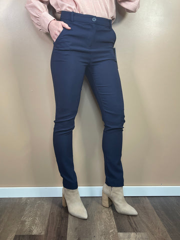 Trousers Pants - Navy