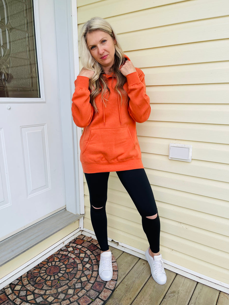 Knee Cut Out Highwaist Leggings V.S. Style Boutique