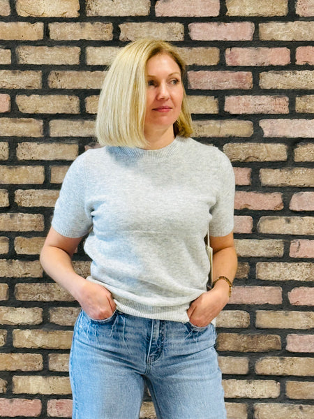 Soft Crewneck Pullover - Lt Grey