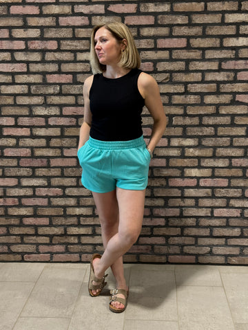 Scuba Dolphin Shorts - Mint