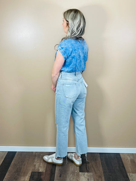 Vintage Boyfriend Jeans (VFM) - Light Wash