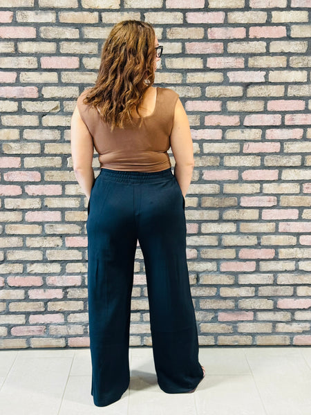 Scoop Neck Bodysuit - Brown