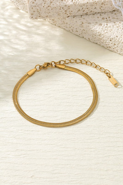 Tarnish Free Bracelet - Herringbone
