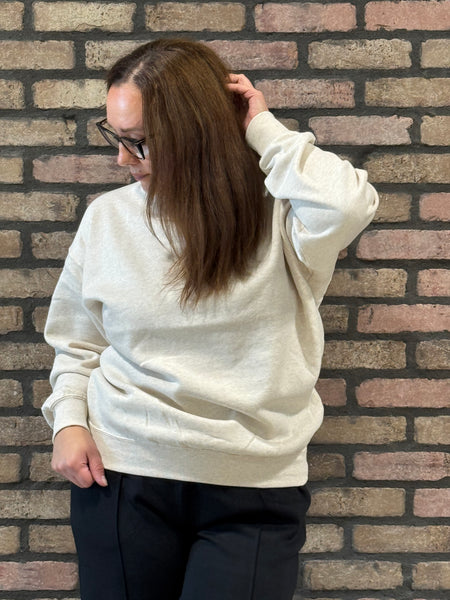 Oversized Crewneck - Natural