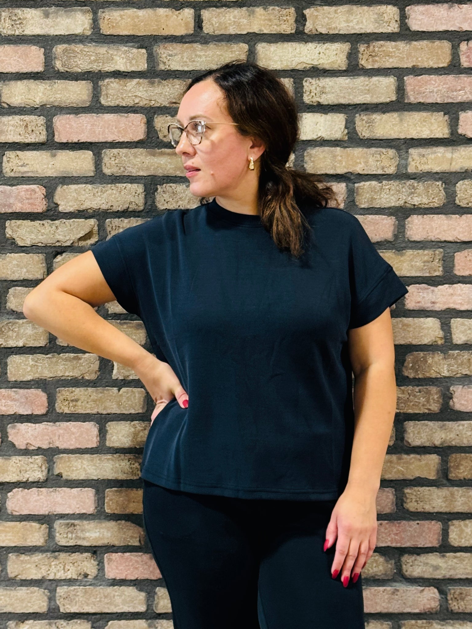 Soft Scuba Tee - Black
