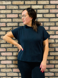 Soft Scuba Tee - Black