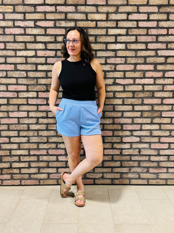 Scuba Dolphin Shorts - Spring Blue