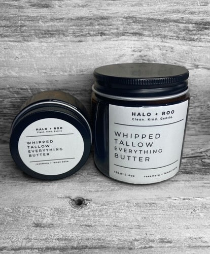 Whipped Tallow Butter - Lavender + Honey, 120ml