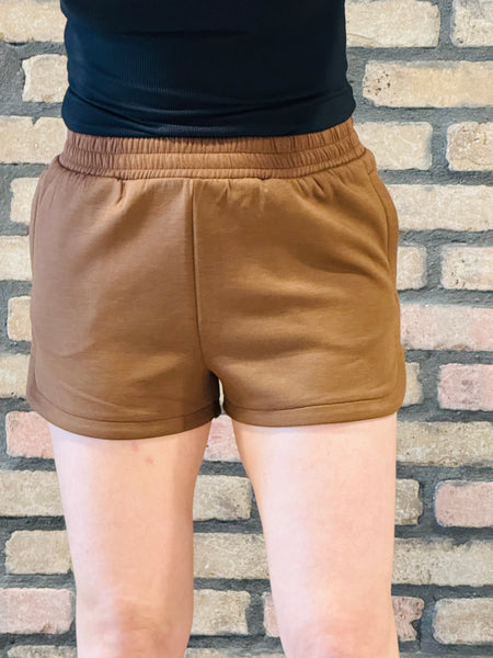 Scuba Dolphin Shorts - Brown