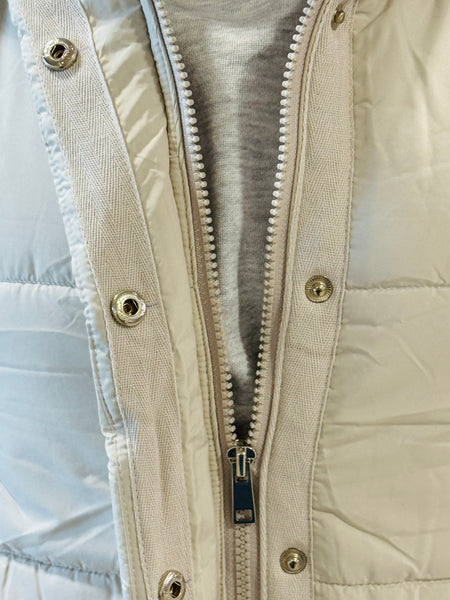 Quilted Vest - Sand Beige