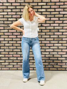 90’s Super High Rise Jeans - Medium Wash