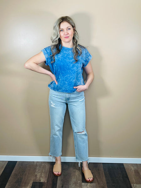 Vintage Boyfriend Jeans (VFM) - Light Wash