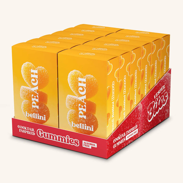 Chewy Candies - Peach Bellini Gummies