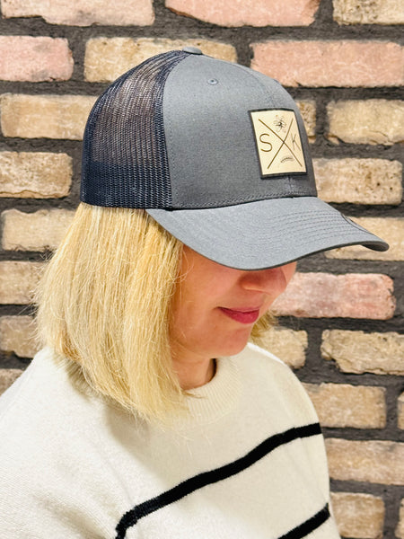 SK Mesh Trucker Cap - Charcoal