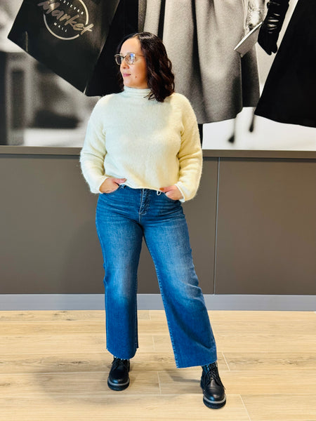 Turtleneck Sweater - Cream