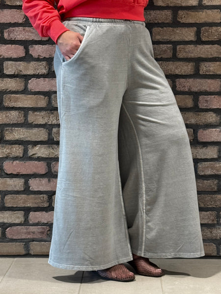 French Terry Pants - Sleet