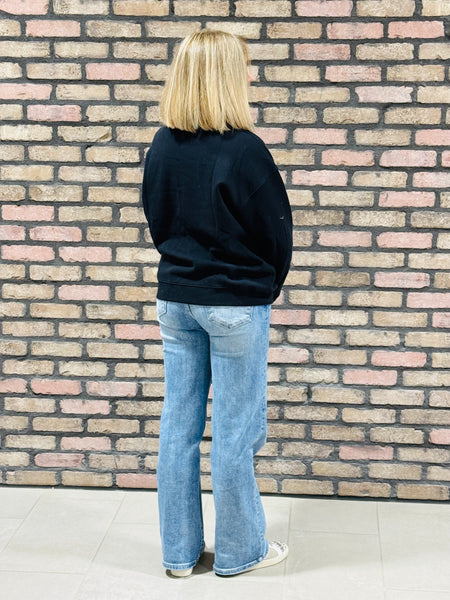 Fleece Pullover - Black