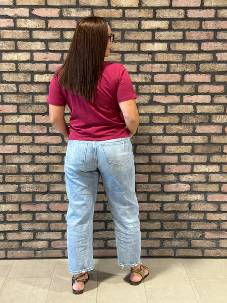 Classic Boxy Fit Tee - Brambleberry