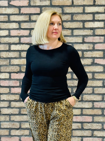 Double Layer Top - Black