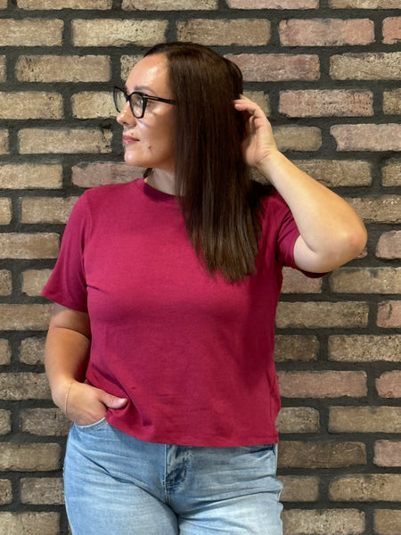 Classic Boxy Fit Tee - Brambleberry