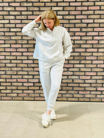 Scuba Half Zip and Joggers Set - H Grey