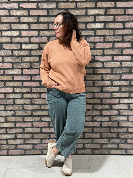 Crewneck Sweater - Clay