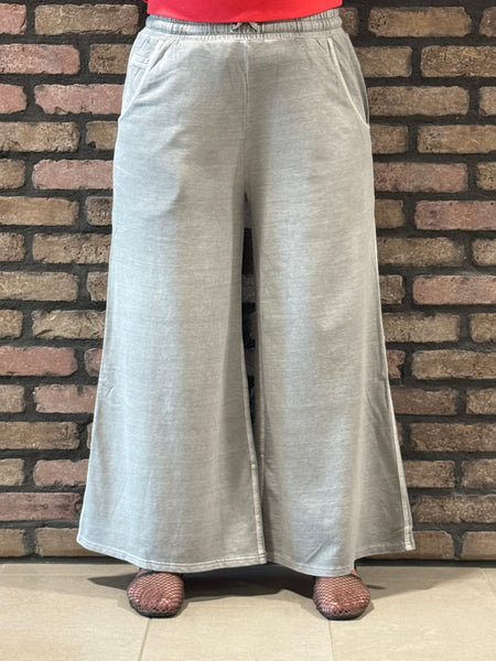 French Terry Pants - Sleet