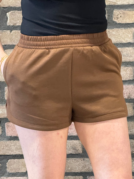 Scuba Dolphin Shorts - Brown