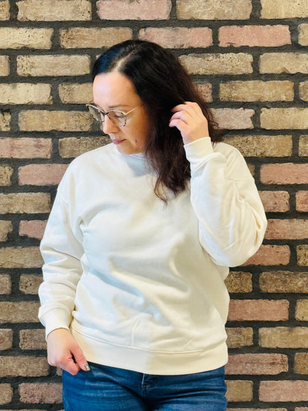 Crewneck Sweatshirt - Cream