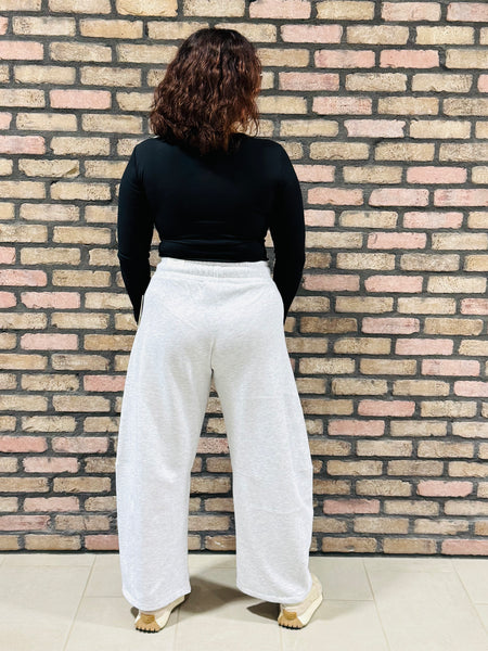 Ribbed Henley Top - Black