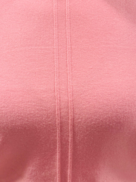 Front Seam Sweater - DK Pink