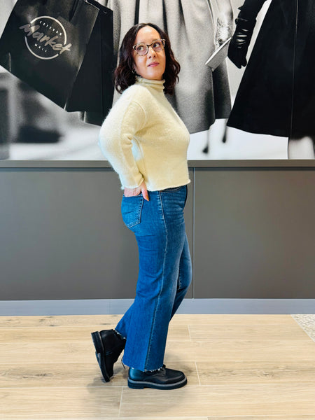 Turtleneck Sweater - Cream