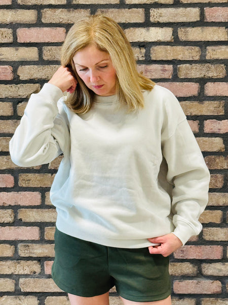 Crewneck Sweatshirt - Bone