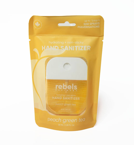 Pocket Sanitizer Peach Green Tea