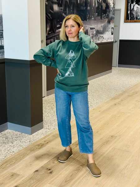 SASK Graphic Crewneck - Alpine