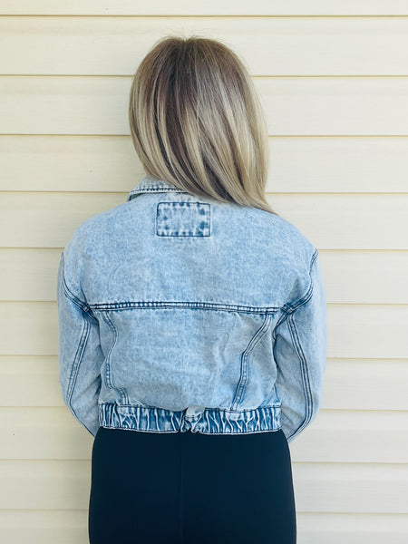 Denim Trucker Jacket - Light Wash