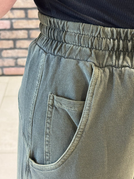 French Terry Pants - Brown