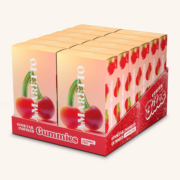 Chewy Candies - Amaretto Cherry Gummies