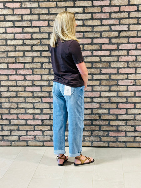 Classic Boxy Fit Tee - Coffee Bean