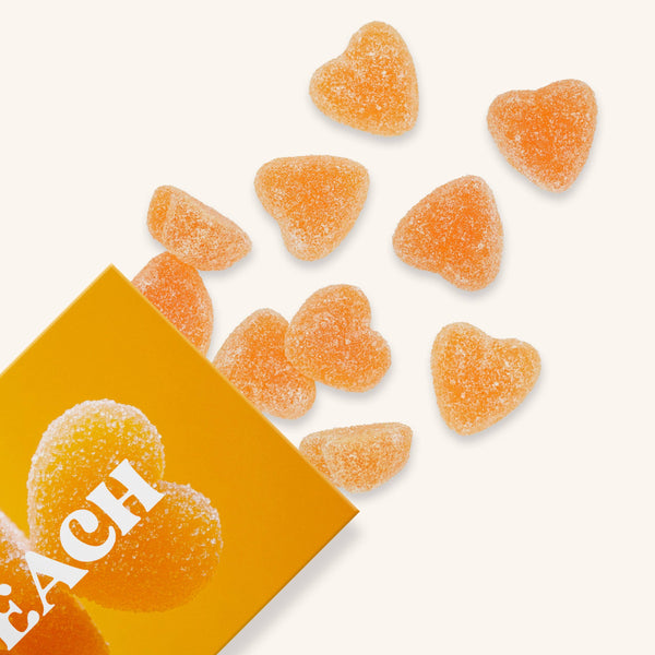 Chewy Candies - Peach Bellini Gummies