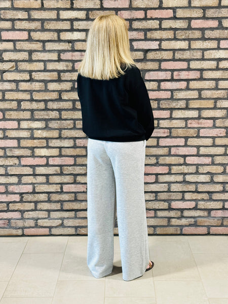 Honeycomb 4-Way Stretch Sweatshirt - Black