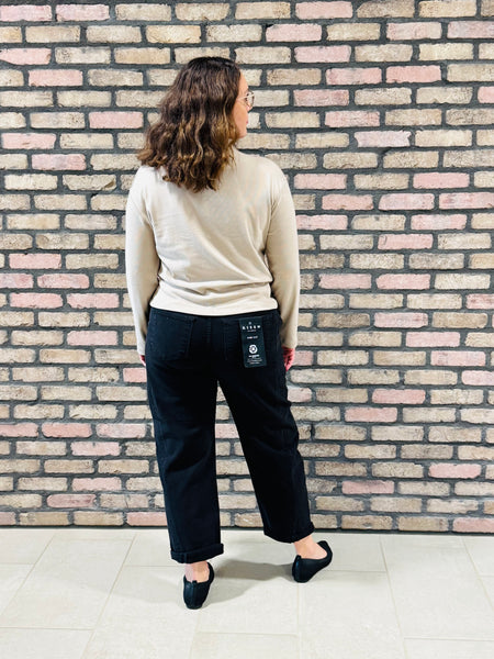 Overlocked Seams Pullover - Mushroom