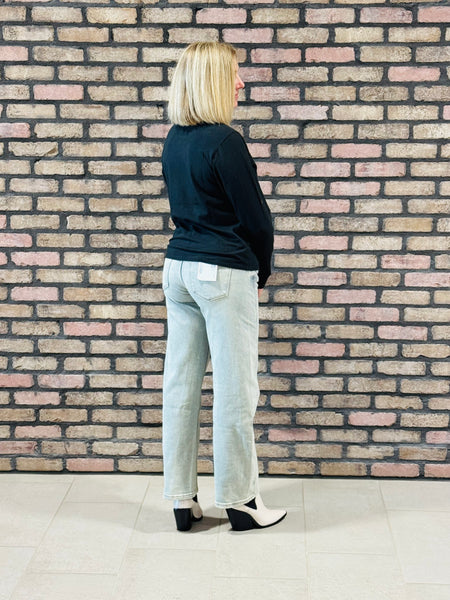 Barrel Leg Jeans - Vintage Blue