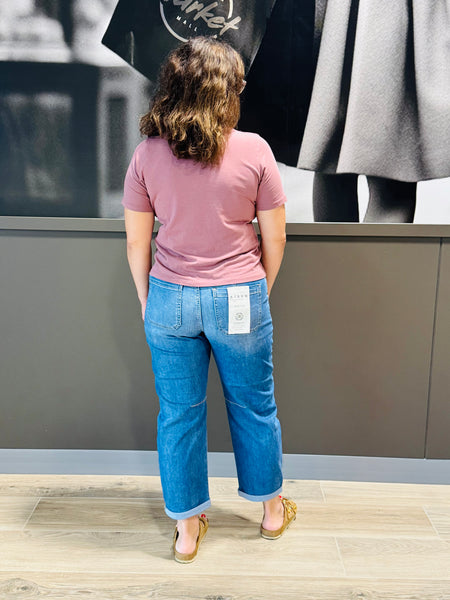 Classic Boxy Fit Tee - Rose Taupe