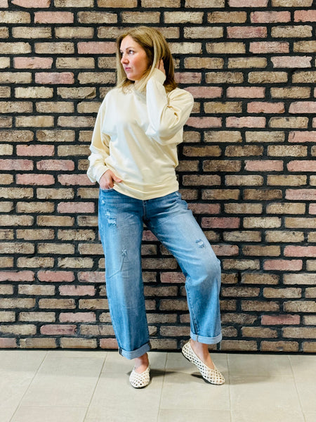 Soft Scuba Crewneck - Alpaca