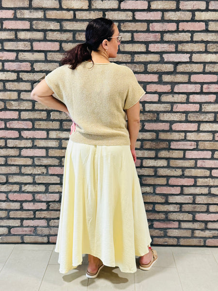 Knit Pullover Sweater - Taupe