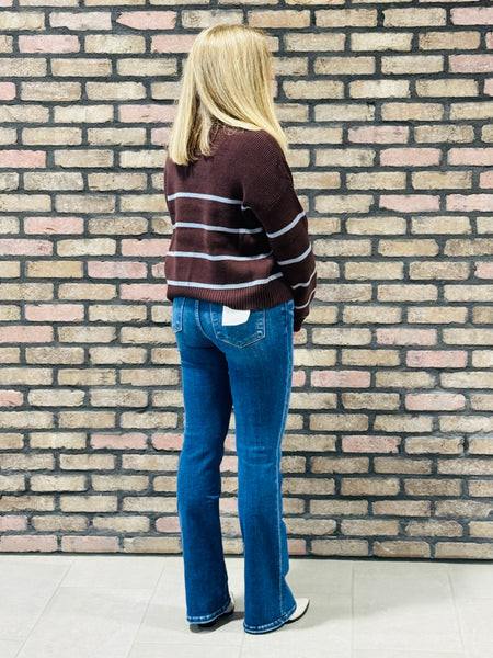 High Rise Bootcut Jeans - Medium