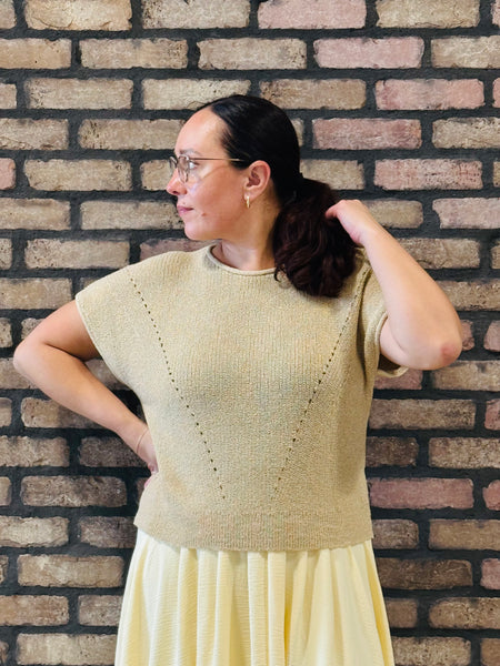 Knit Pullover Sweater - Taupe