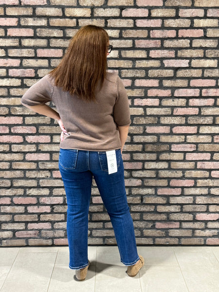 Half Sleeve Sweater - Mocha