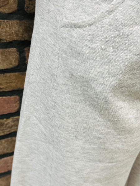Baggy Barrel Sweatpants - Ice Grey